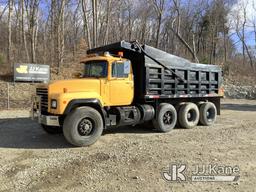 (Shrewsbury, MA) 1999 Mack RD690S T/A Dump Truck Runs, Moves & Dump Operates) (Rust Damage