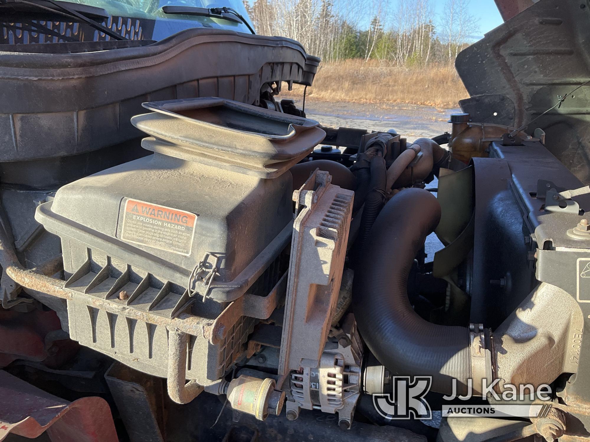 (Wells, ME) Altec LR7-60, Over-Center Bucket Truck mounted behind cab on 2014 International 4300 Chi