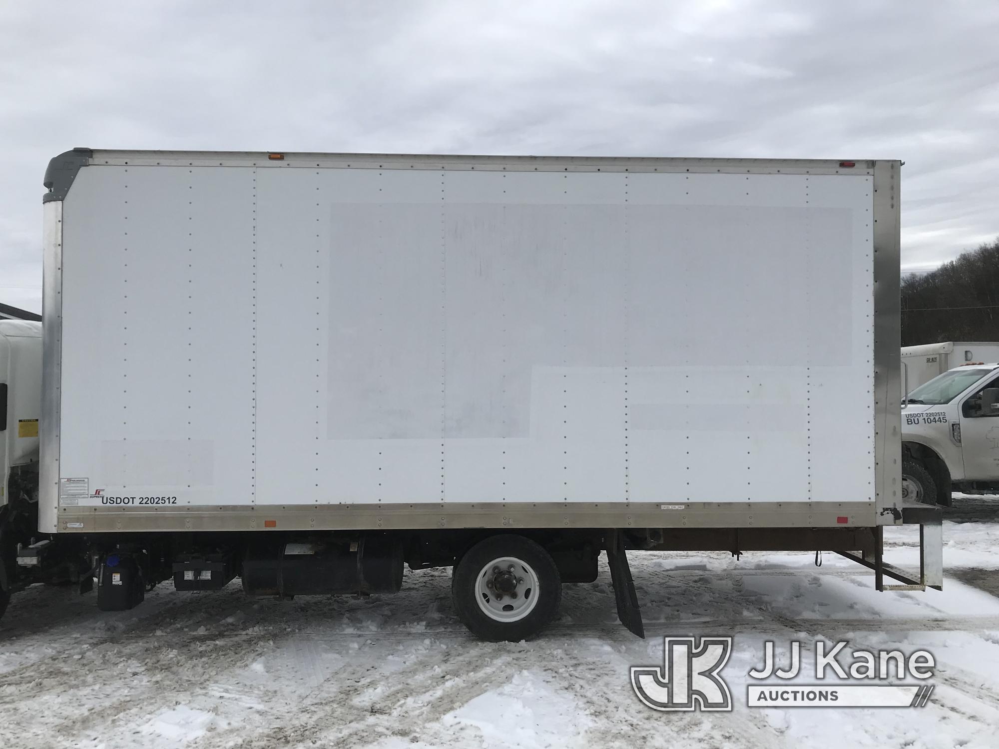 (Smock, PA) 2019 Isuzu NPR Van Body Truck Runs & Moves