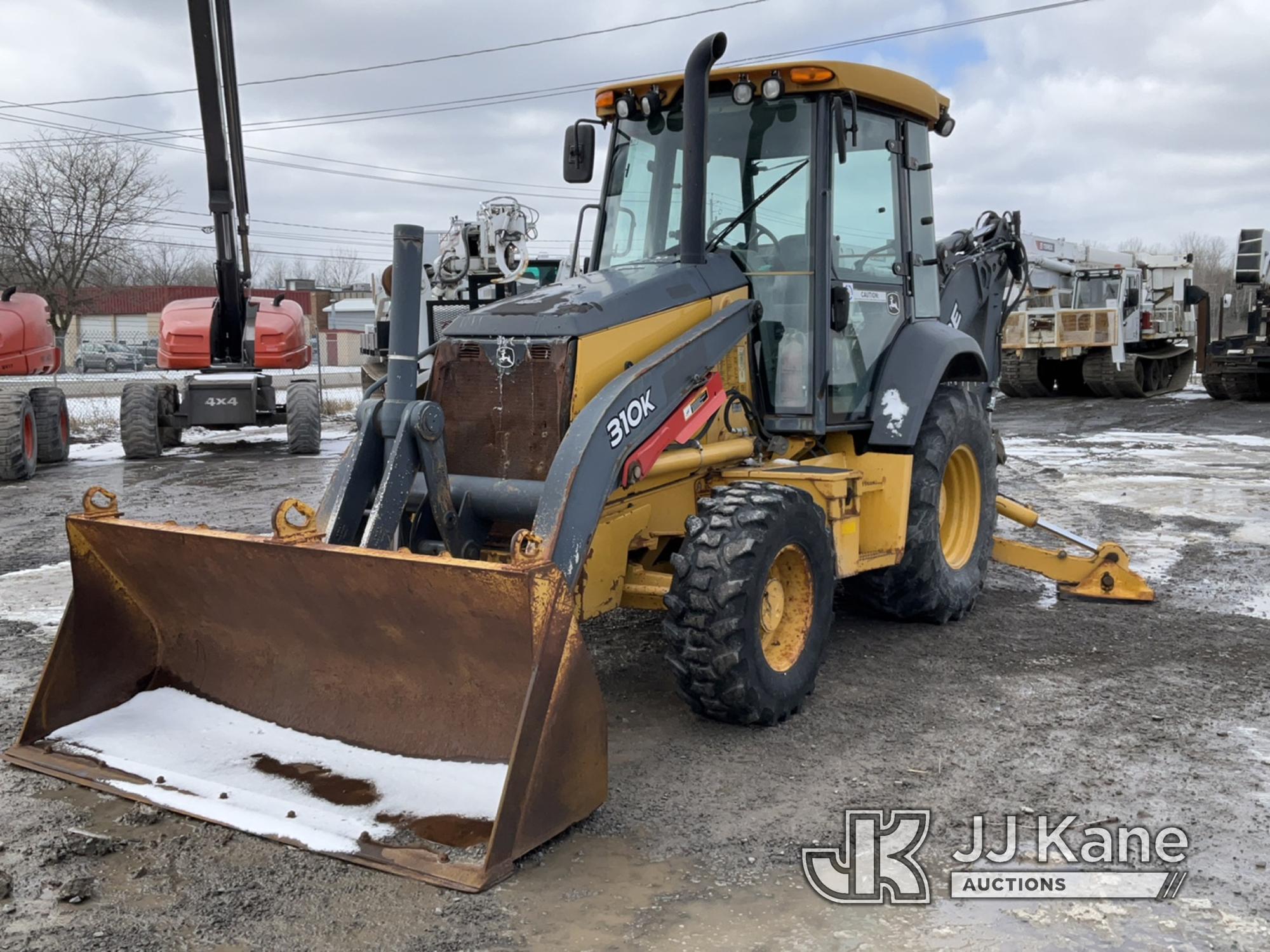 (Rome, NY) 2015 John Deere 310K 4x4 Tractor Loader Backhoe No Title) (Runs & Operates