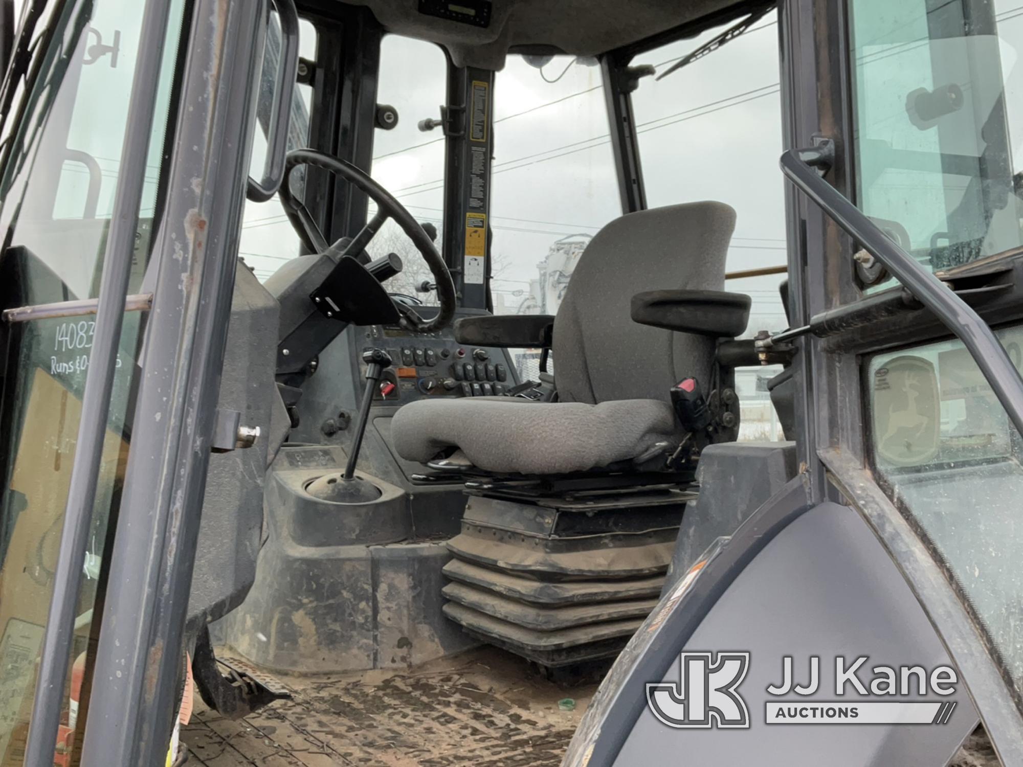 (Rome, NY) 2015 John Deere 310K 4x4 Tractor Loader Backhoe No Title) (Runs & Operates