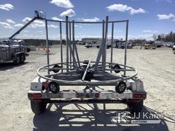 (Shrewsbury, MA) 2010 Purdy Bilt Galvanized Rotating PVC Coil Pipe Trailer Operates