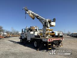 (Plymouth Meeting, PA) Terex/Telelect Commander C4047, Digger Derrick rear mounted on 2013 Internati