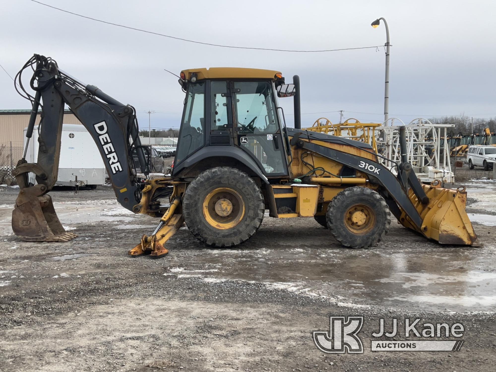 (Rome, NY) 2015 John Deere 310K 4x4 Tractor Loader Backhoe No Title) (Runs & Operates