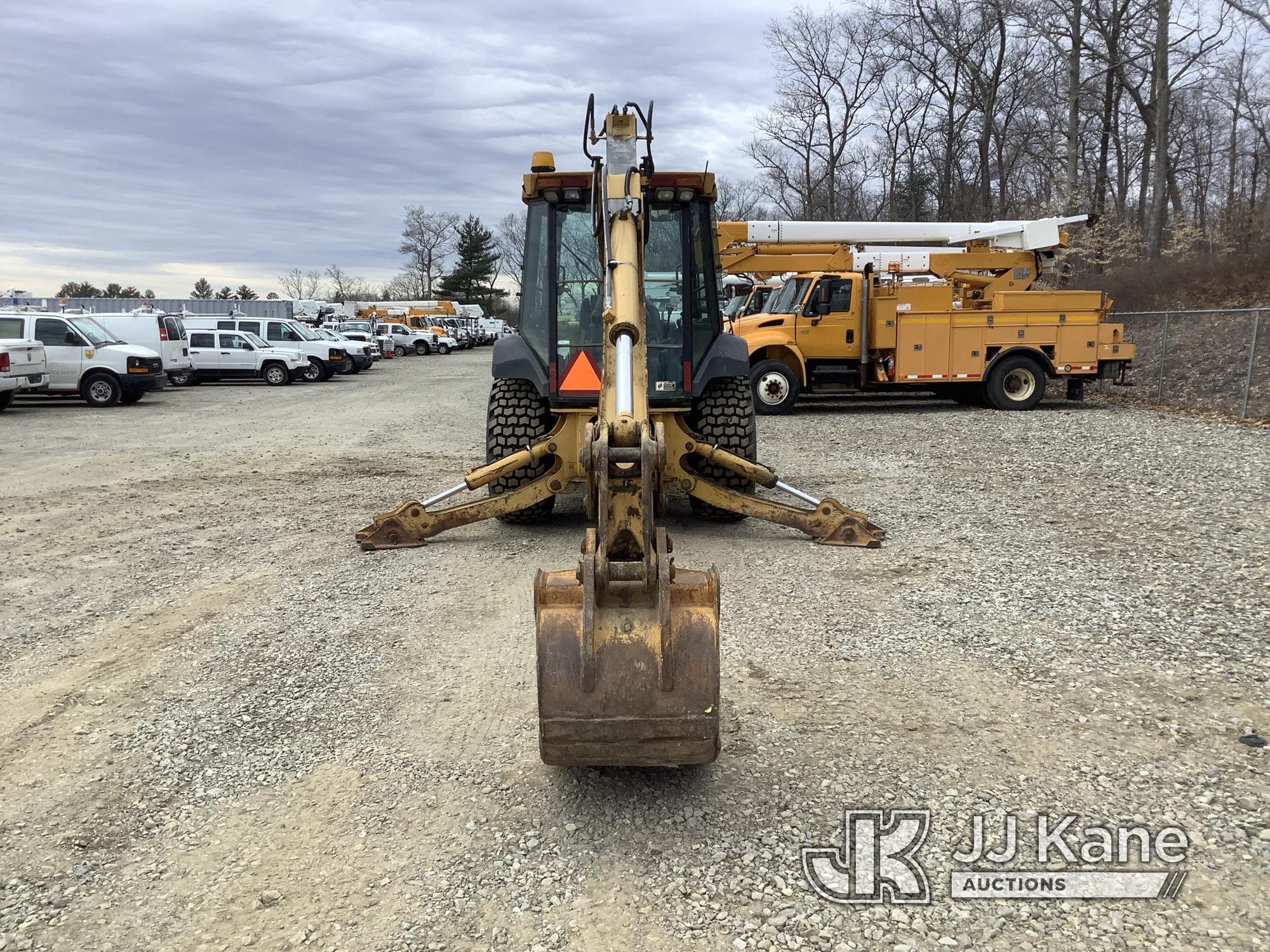 (Shrewsbury, MA) 2004 John Deere 310SG 4x4 Tractor Loader Backhoe No Title) (Runs, Moves & Operates