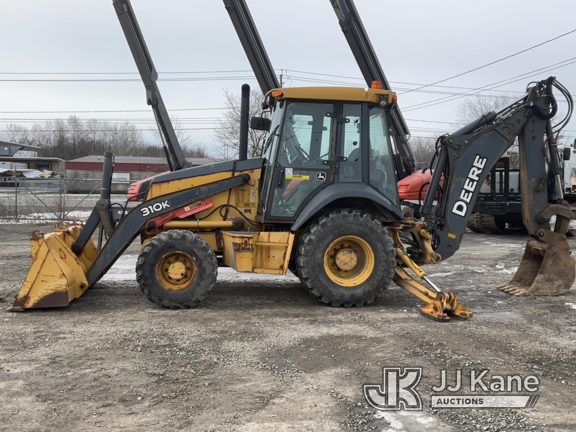 (Rome, NY) 2015 John Deere 310K 4x4 Tractor Loader Backhoe No Title) (Runs & Operates