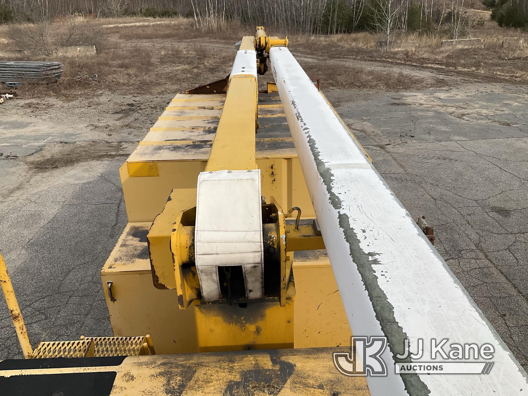 (Wells, ME) HiRanger XT60, Over-Center Bucket Truck mounted behind cab on 2012 International 4300 Ch