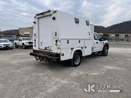 (Smock, PA) 2017 Ford F550 Air Compressor/Enclosed Utility Truck Runs, Moves & Operates, Compressor