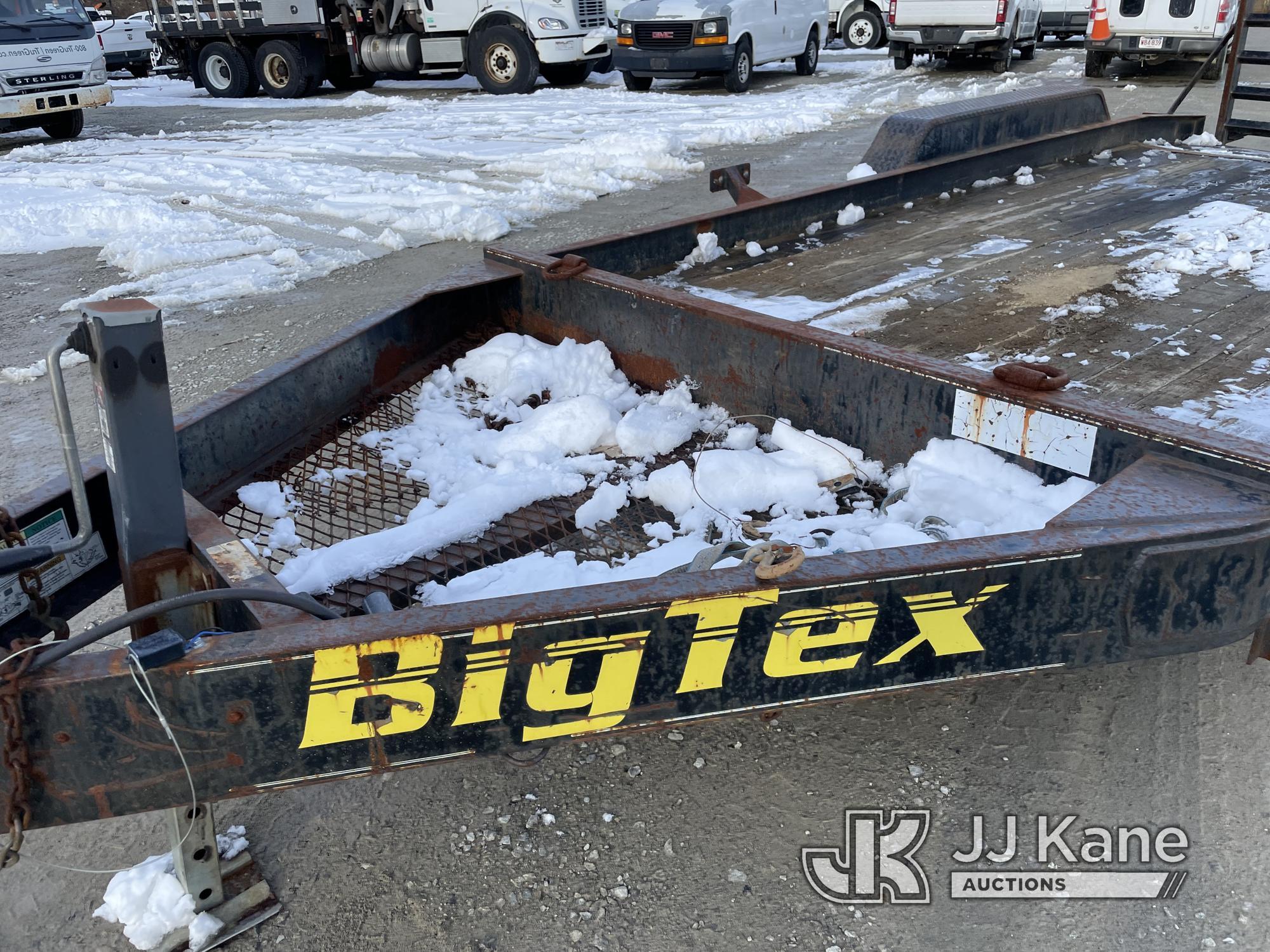 (Shrewsbury, MA) 2008 Big Tex 12EQ T/A Tagalong Equipment Trailer