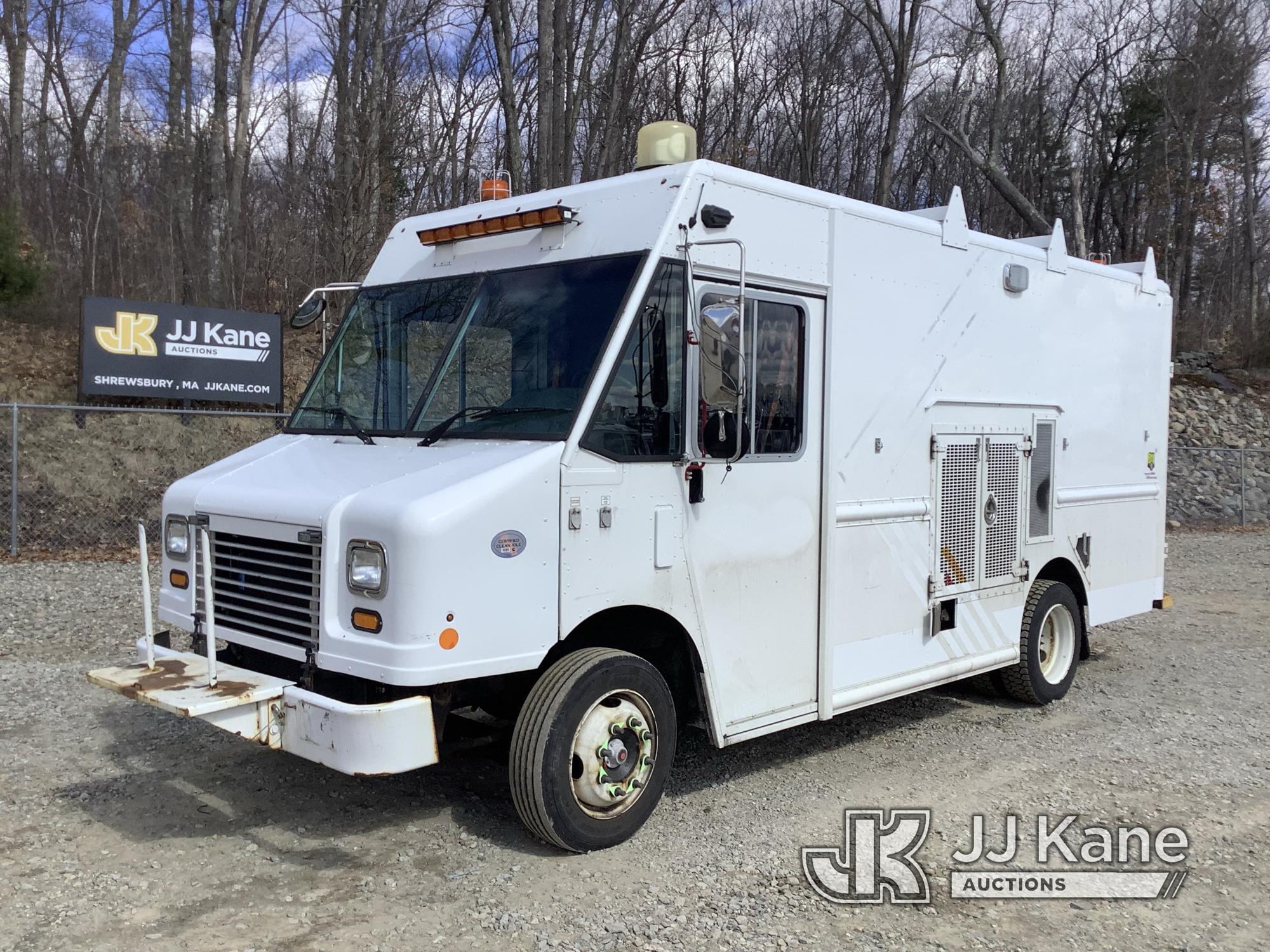 (Shrewsbury, MA) 2016 Freightliner MT45 Step Van Runs & Moves) (Generator Runs, Rust Damage