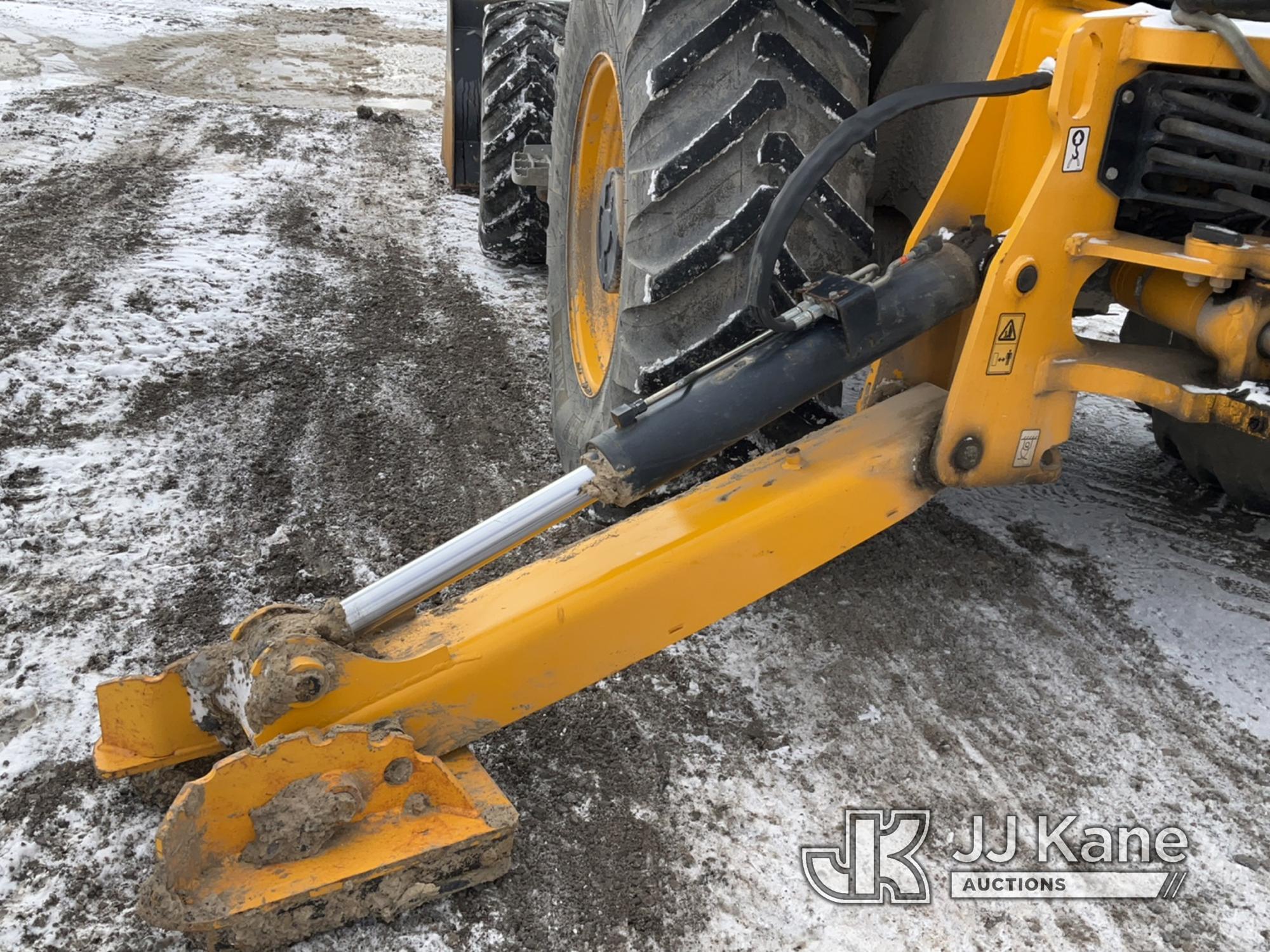 (Rome, NY) 2016 JCB 3CX-14 4x4 Tractor Loader Backhoe No Title) (Runs & Operates