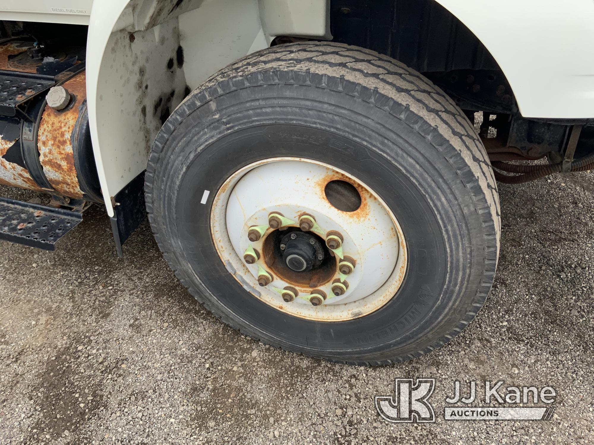 (Ashland, OH) Terex/Telelect Commander 4045, Hydraulic Truck Crane mounted behind cab on 2007 Intern