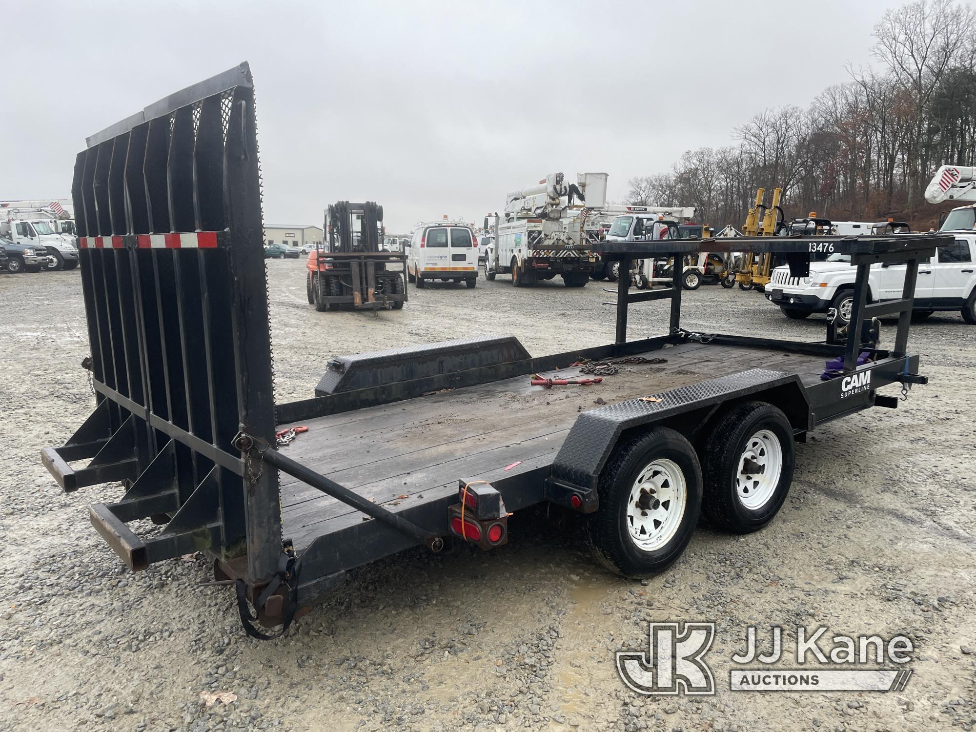 (Shrewsbury, MA) 2010 Cam Superline 3CAM16 T/A Tagalong Equipment Trailer