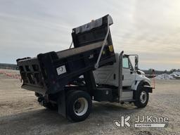 (Shrewsbury, MA) 2016 International 7400 Dump Truck Runs, Moves & Dump Operates) (Check Engine Light