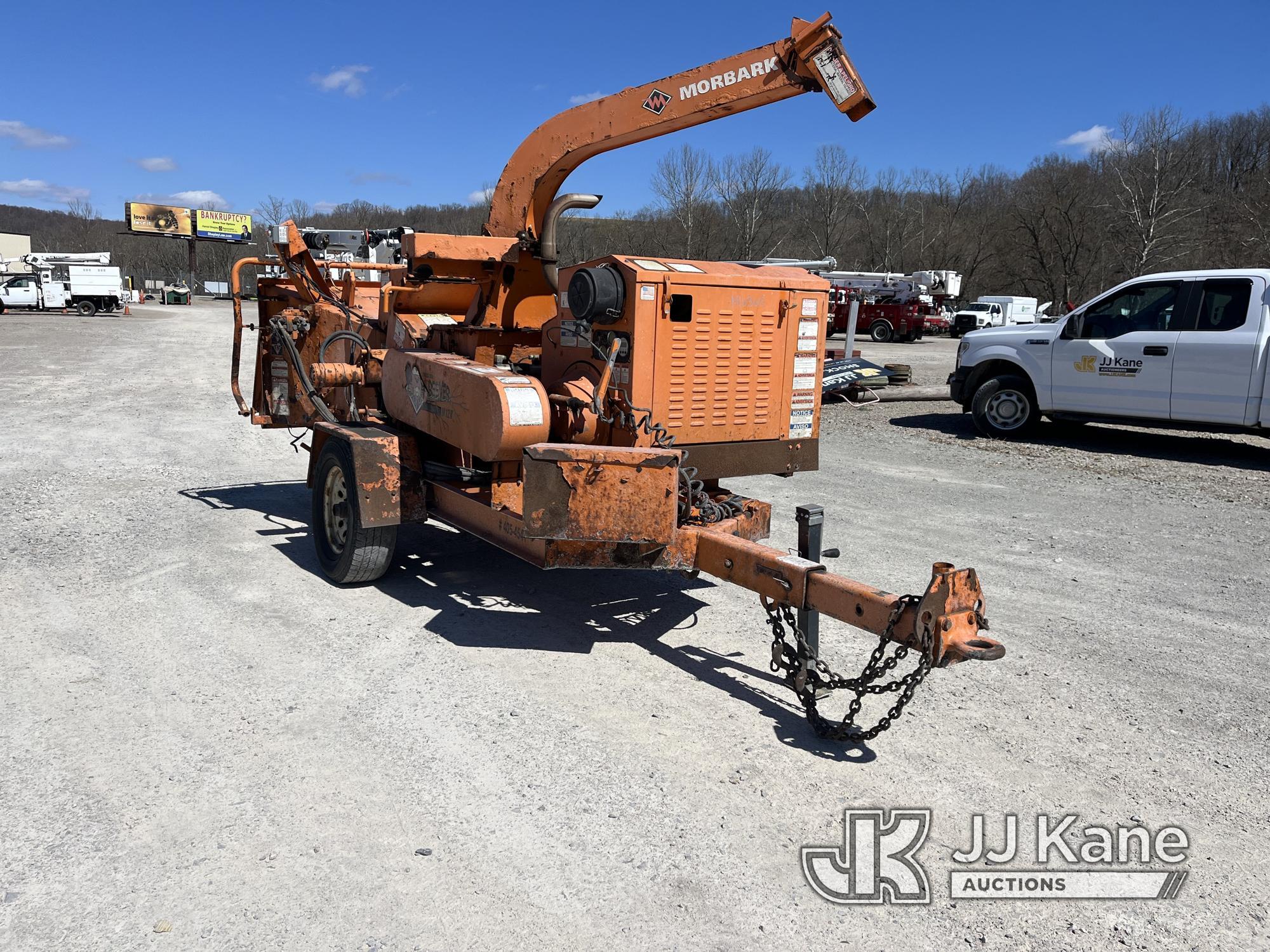 (Smock, PA) 2014 Morbark M12R Portable Chipper (12in Drum) No Title) (Not Running, Condition Unknown