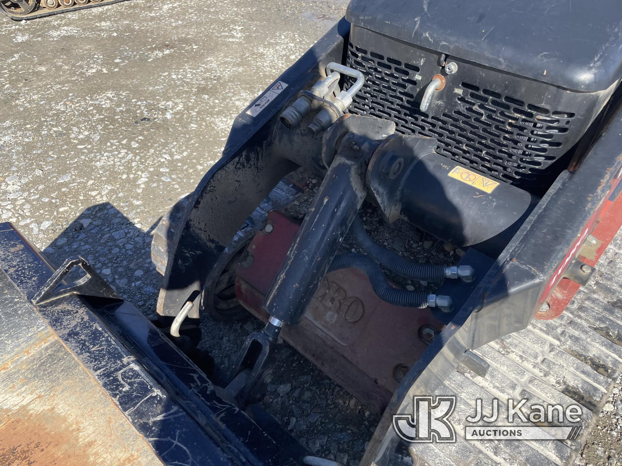 (Shrewsbury, MA) 2017 Toro Dingo TX-525 Walk-Behind Tracked Skid Steer Loader Runs, Moves & Operates