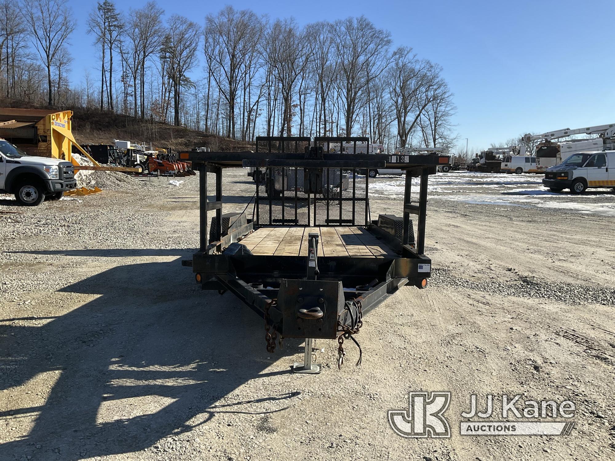 (Shrewsbury, MA) 2010 Cam Superline 3CAM16 T/A Tagalong Equipment Trailer Missing Trailer Plug