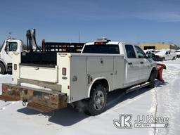 (Rome, NY) 2017 RAM 2500 4x4 Crew-Cab Service Truck Runs & Moves, Body & Rust Damage, Seller states: