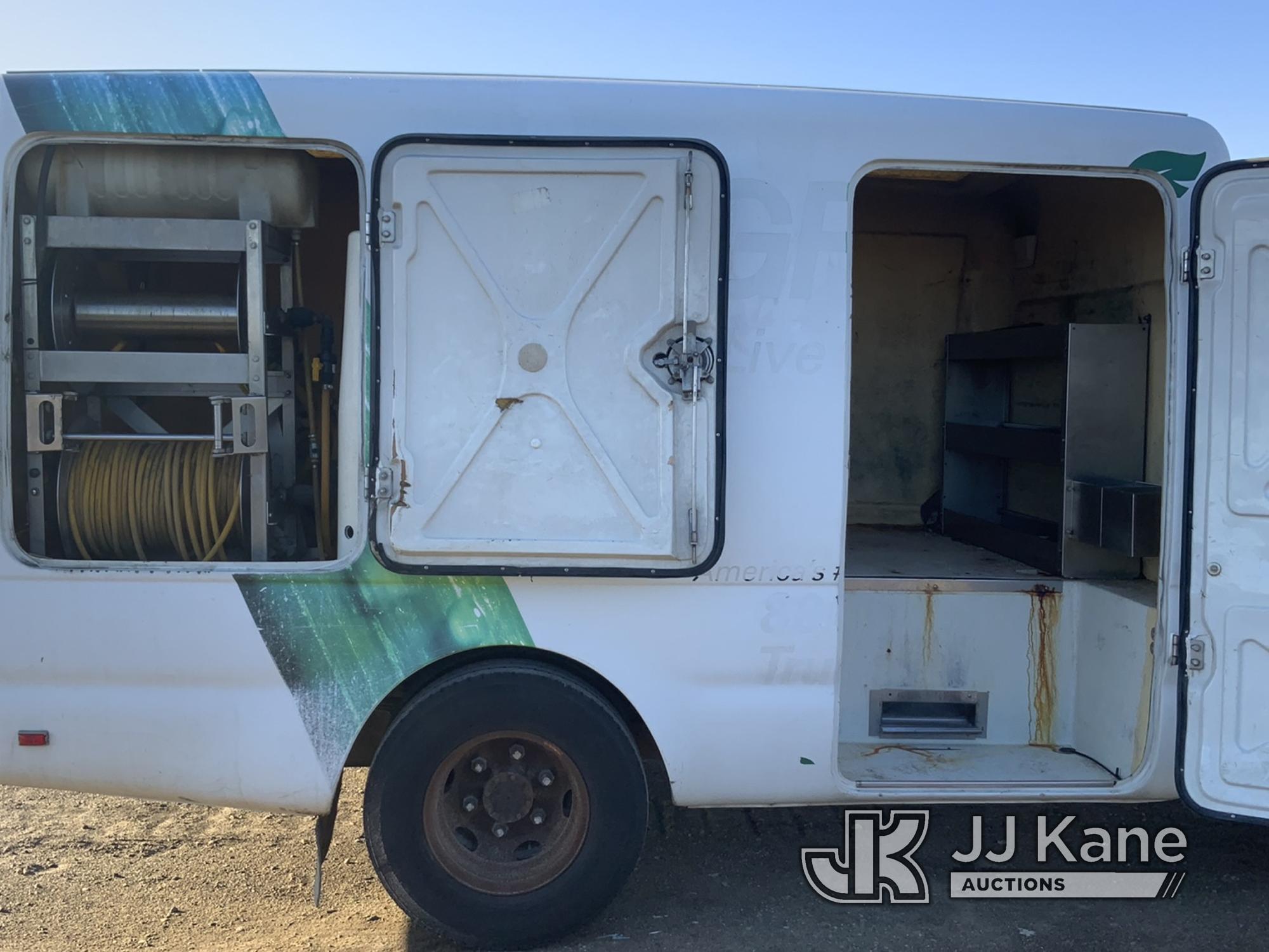 (Charlotte, MI) 2006 Isuzu NPR Spray Truck Runs, Moves, Jump To Start