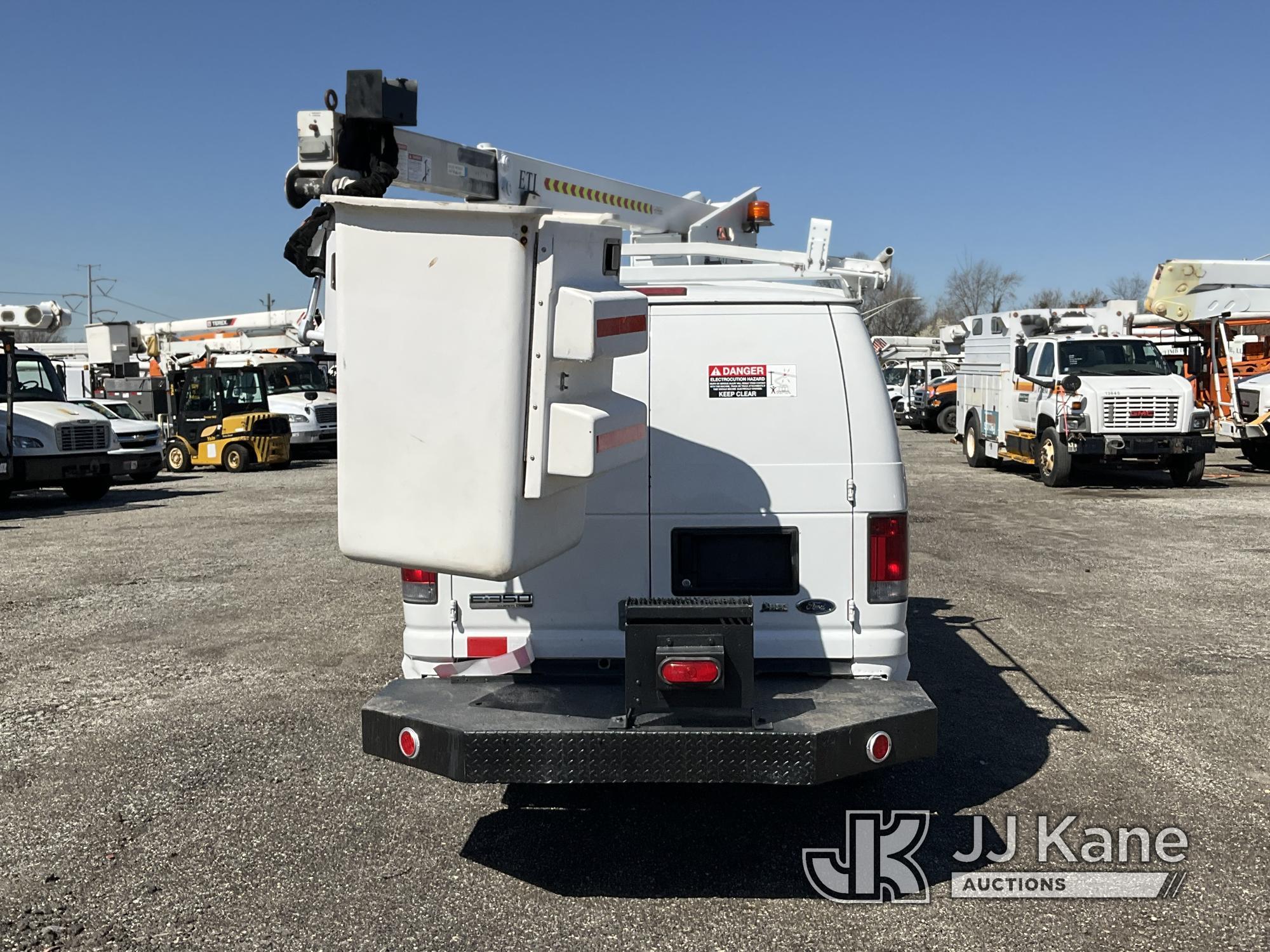 (Plymouth Meeting, PA) ETI ETT29-SNV, Telescopic Non-Insulated Bucket Van mounted on 2010 Ford E350