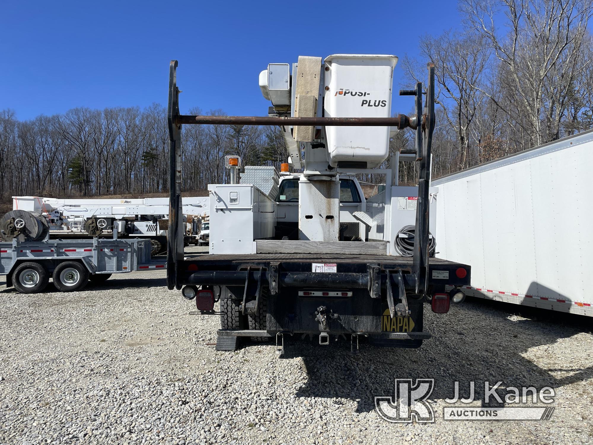 (Shrewsbury, MA) Posi Plus 200-42-A, Bucket Truck rear mounted on 2000 GMC C7500 Utility Truck Not R