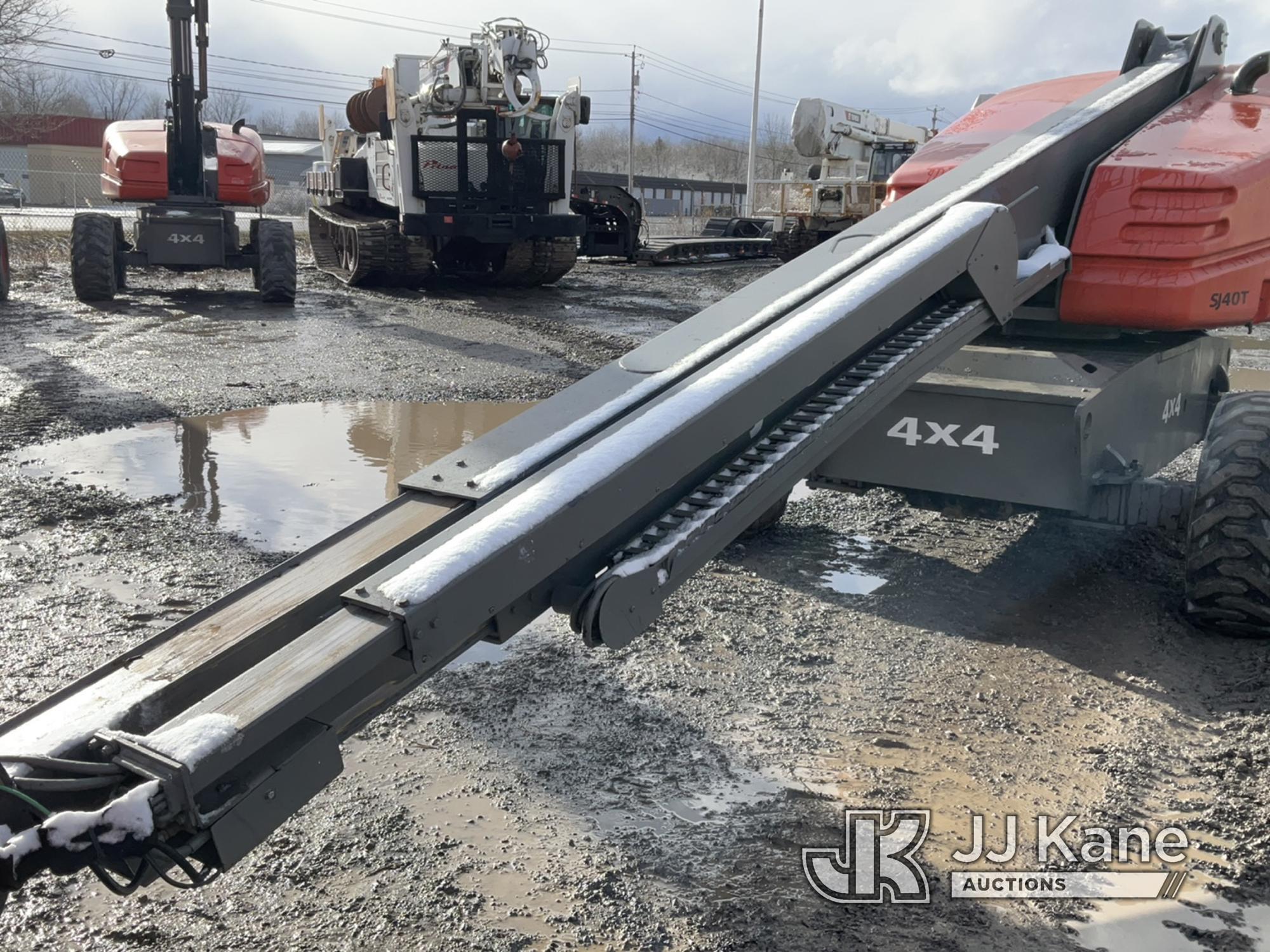 (Rome, NY) 2008 Sky Jack SJ-40T 4x4 Self-Propelled Telescopic Manlift Runs, Moves & Operates, No Ser