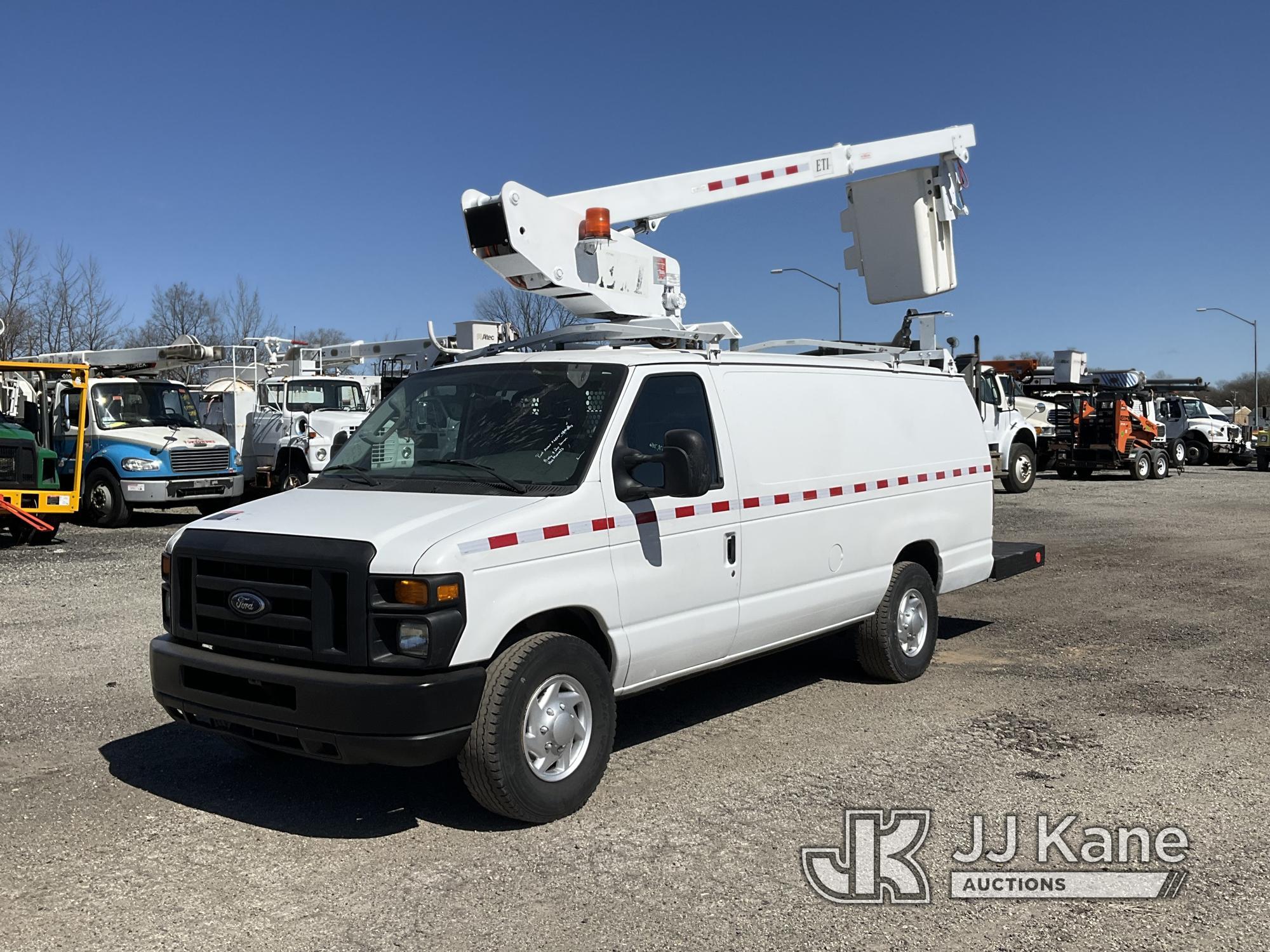 (Plymouth Meeting, PA) ETI ETT29-SNV, Telescopic Non-Insulated Bucket Van mounted on 2008 Ford E350