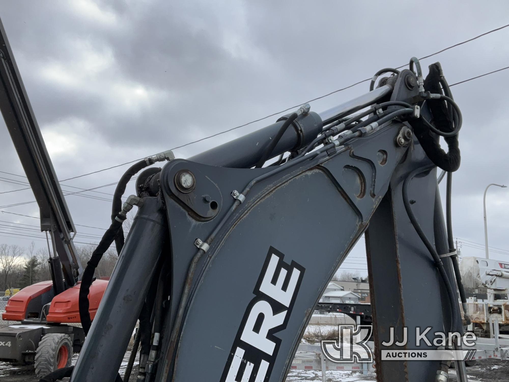 (Rome, NY) 2015 John Deere 310K 4x4 Tractor Loader Backhoe No Title) (Runs & Operates