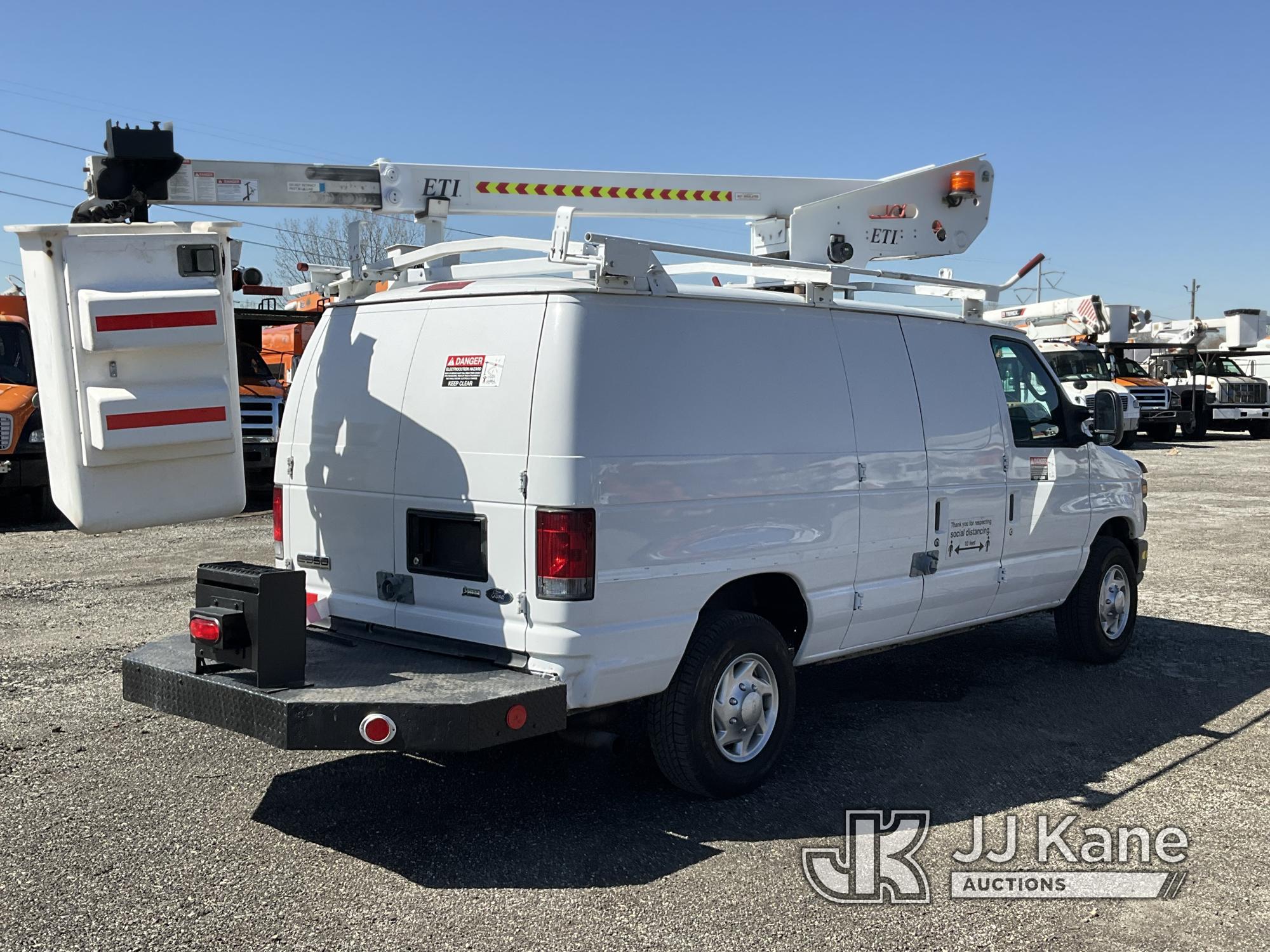 (Plymouth Meeting, PA) ETI ETT29-SNV, Telescopic Non-Insulated Bucket Van mounted on 2010 Ford E350