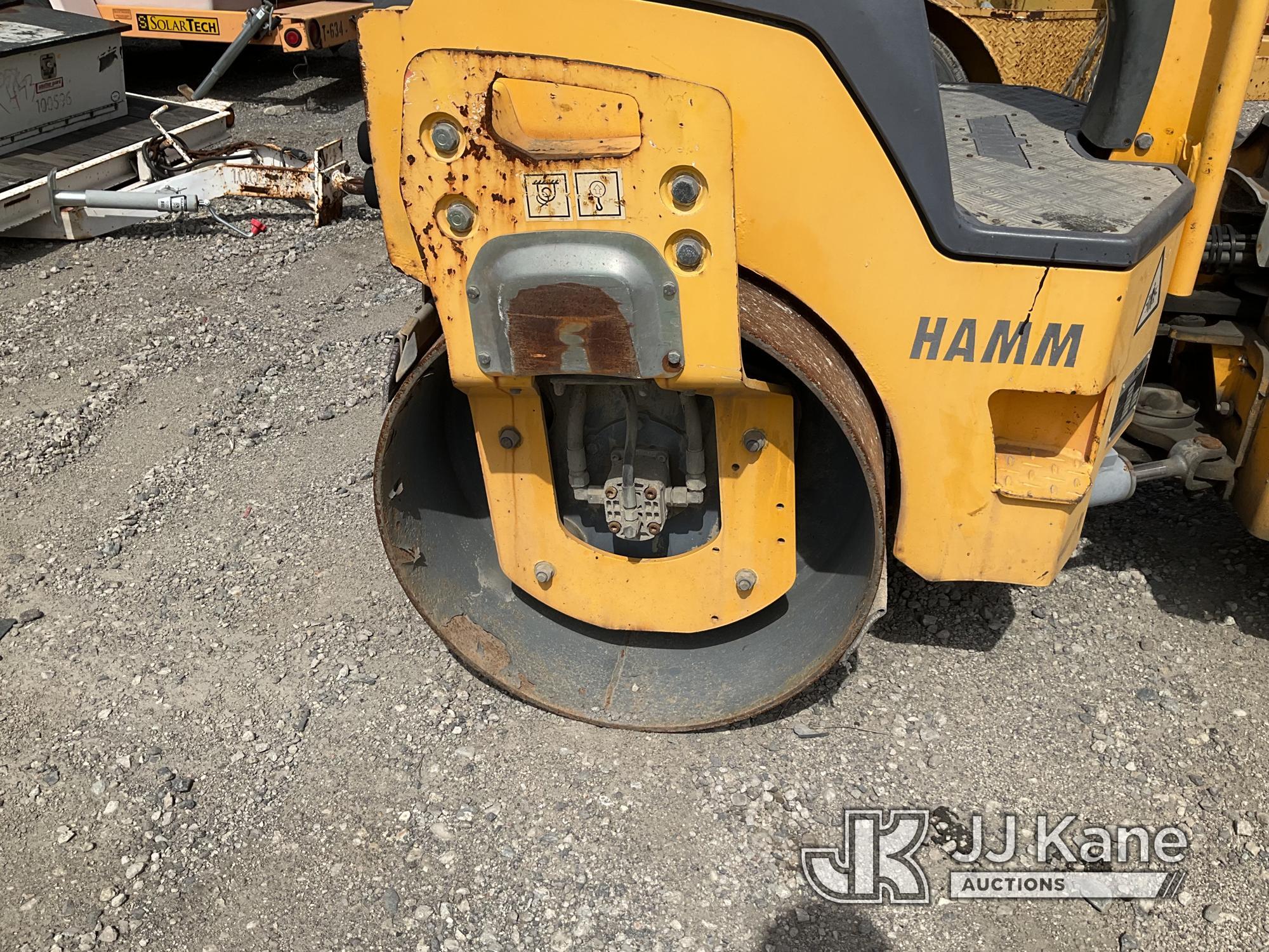 (Jurupa Valley, CA) 2008 Hamm HD 12VV Roller 12VV Roller Vibratory Roller Runs & Operates