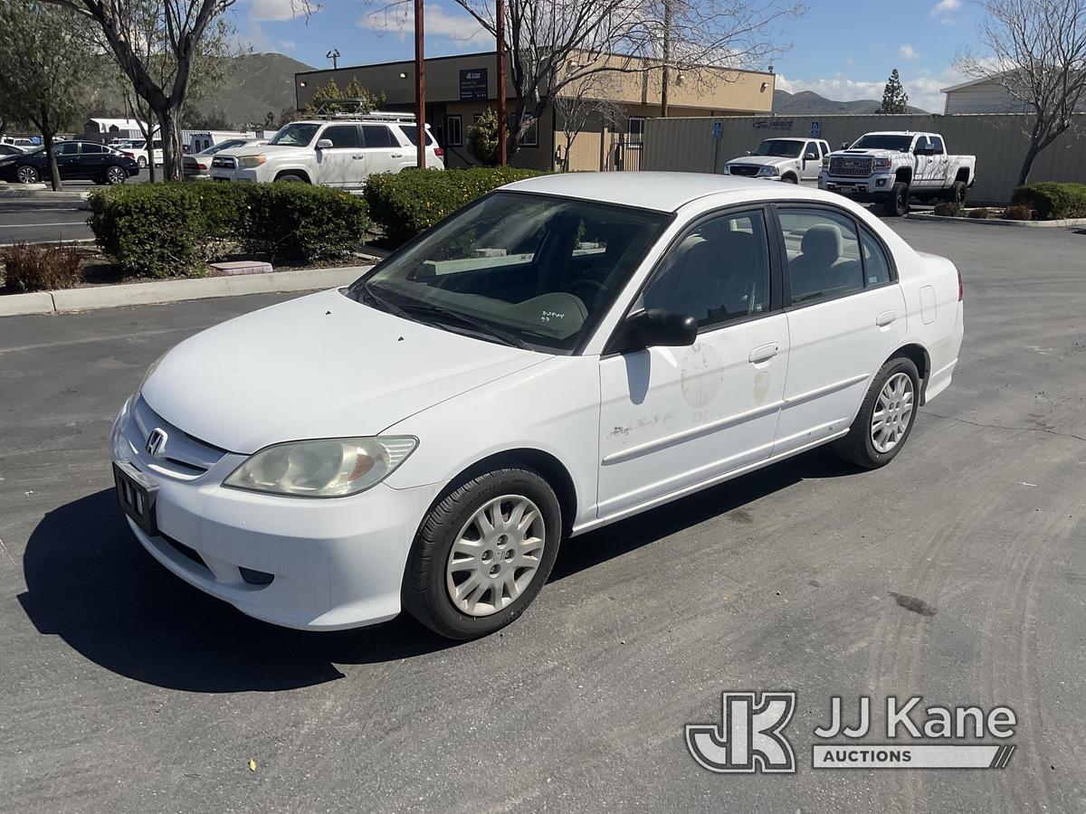 (Jurupa Valley, CA) 2004 Honda Civic 4-Door Sedan Runs & Moves