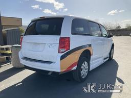 (Jurupa Valley, CA) 2014 Dodge Grand Caravan SE Sports Van Runs But Will Not Stay Running Without A