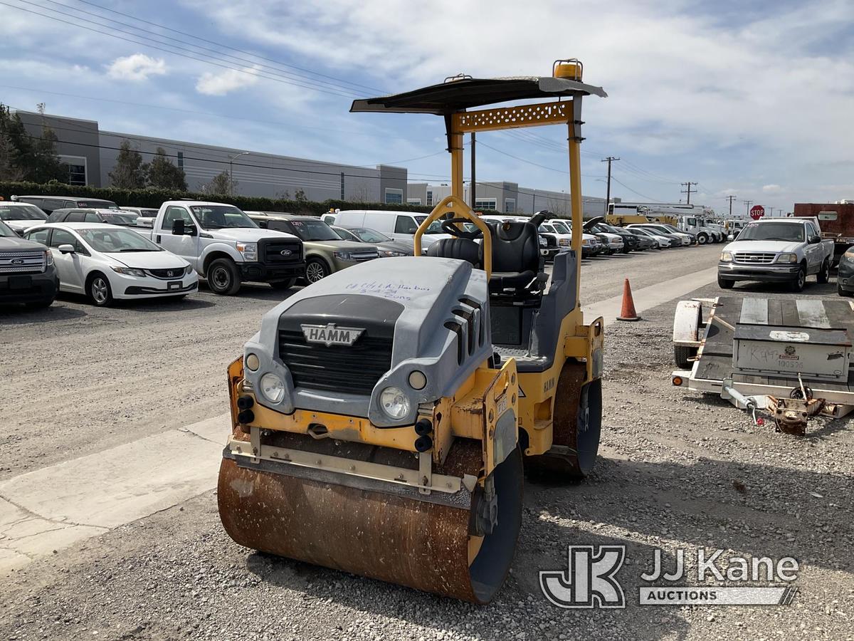 (Jurupa Valley, CA) 2008 Hamm HD 12VV Roller 12VV Roller Vibratory Roller Runs & Operates