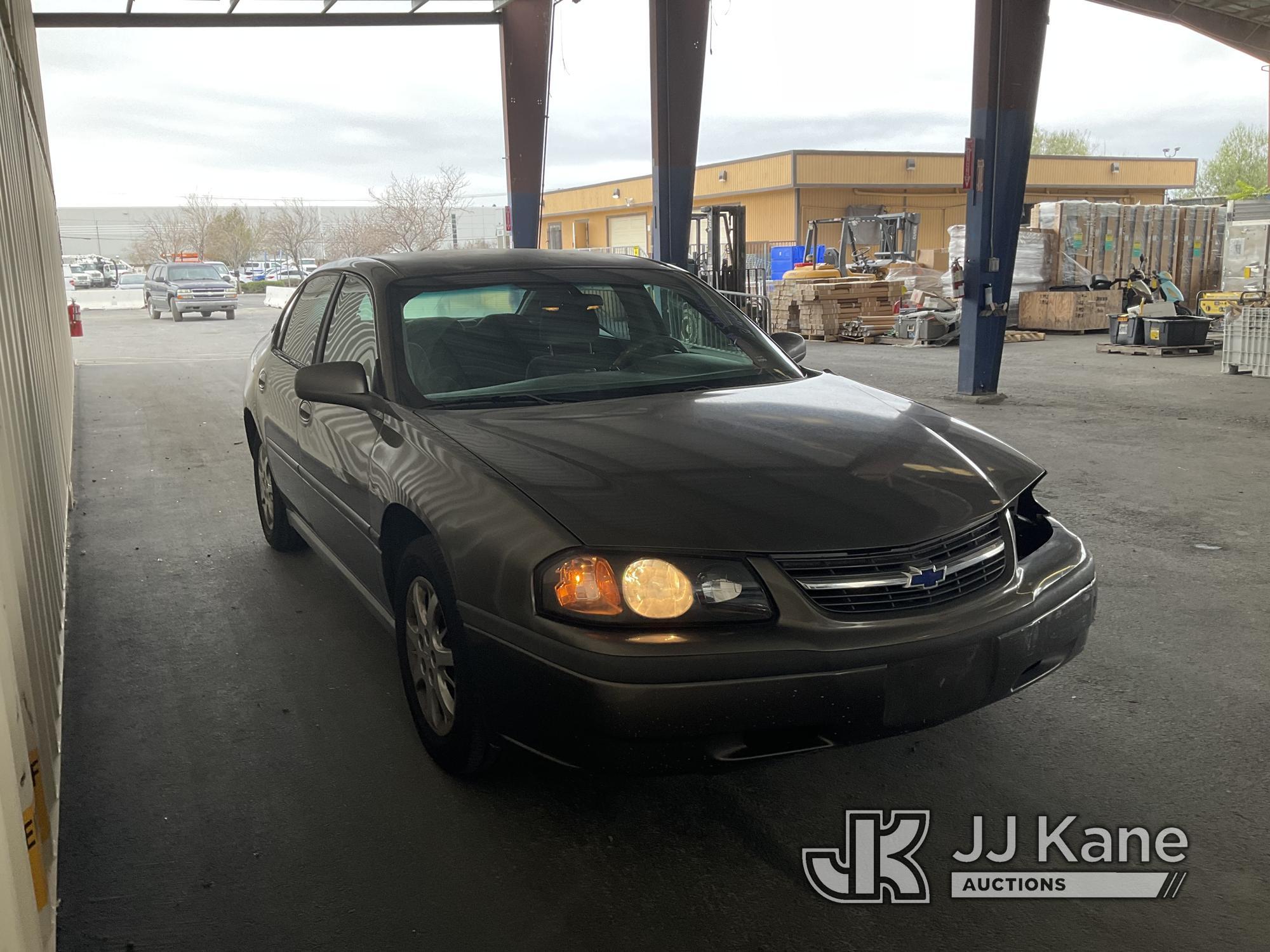 (Jurupa Valley, CA) 2003 Chevrolet Impala 4-Door Sedan Runs & Moves, Missing Left Headlight