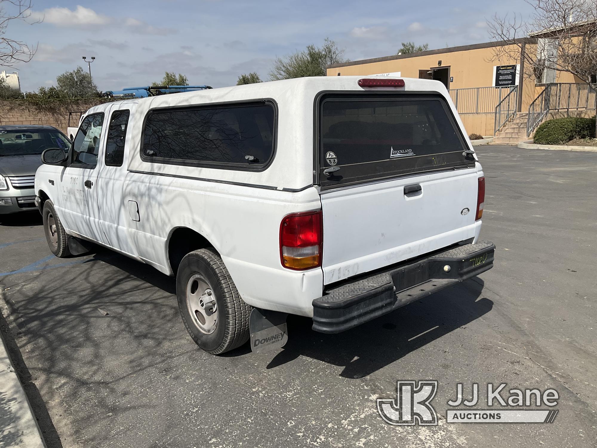 (Jurupa Valley, CA) 1994 Ford Ranger Extended-Cab Pickup Truck Runs & Moves, Has Check Engine Light