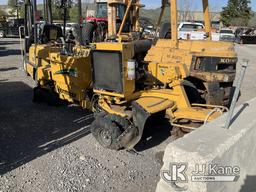 (Jurupa Valley, CA) 2014 Vermeer SC372 Stump Grinder Not Running, Missing Keys, Has Bad Tires