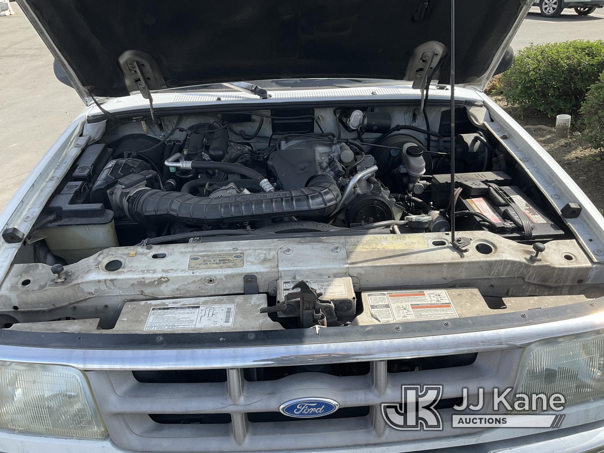 (Jurupa Valley, CA) 1994 Ford Ranger Extended-Cab Pickup Truck Runs & Moves, Has Check Engine Light