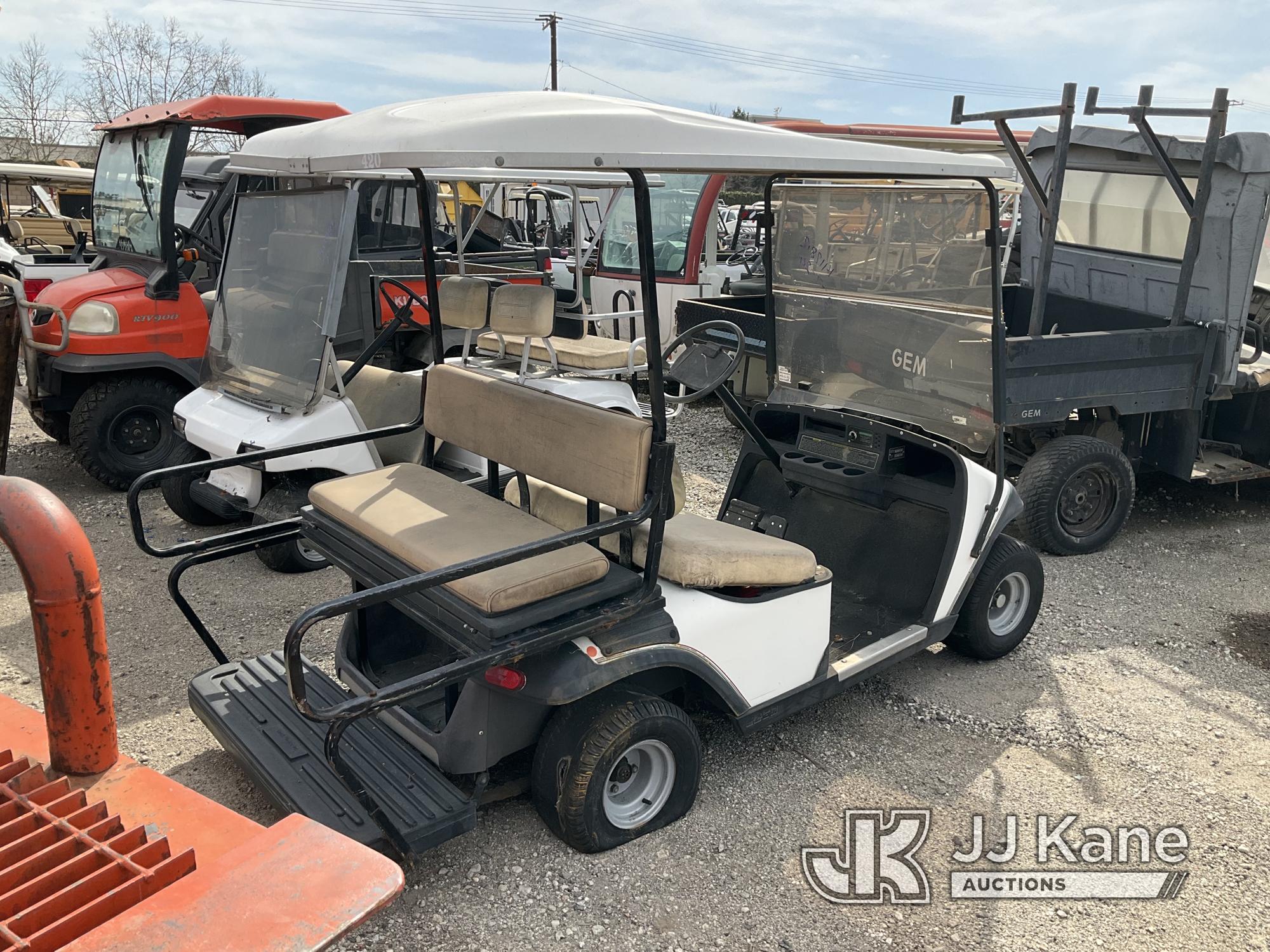 (Jurupa Valley, CA) 1994 EZ-Go Golf Cart Not Running, Missing Keys, Bill of Sale Only