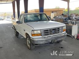 (Jurupa Valley, CA) 1996 Ford F-250 Regular Cab Pickup 2-DR Runs & Moves, Check Engine Light Is On ,