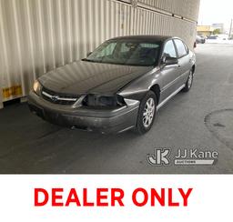 (Jurupa Valley, CA) 2003 Chevrolet Impala 4-Door Sedan Runs & Moves, Missing Left Headlight