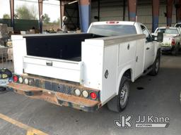 (Jurupa Valley, CA) 2011 Chevrolet Silverado 2500HD Service Truck Runs & Moves, Drive Cycle Not Comp