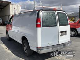 (Jurupa Valley, CA) 2008 Chevrolet Express G2500 Cargo Van Runs & Moves, Bad Exhaust, Minor Damage O