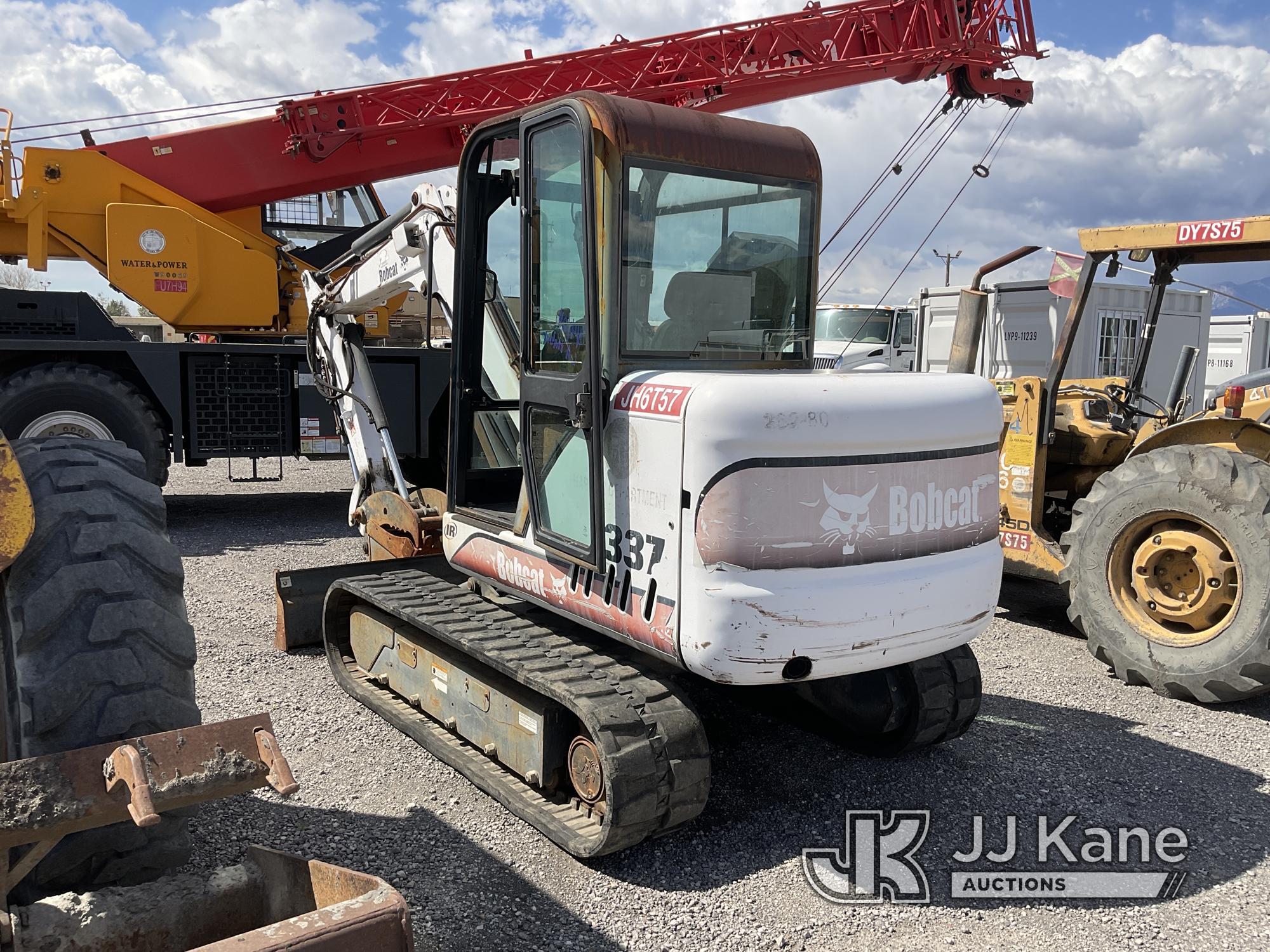 (Jurupa Valley, CA) 2003 Bobcat 337 Mini Hydraulic Excavator Runs & Moves