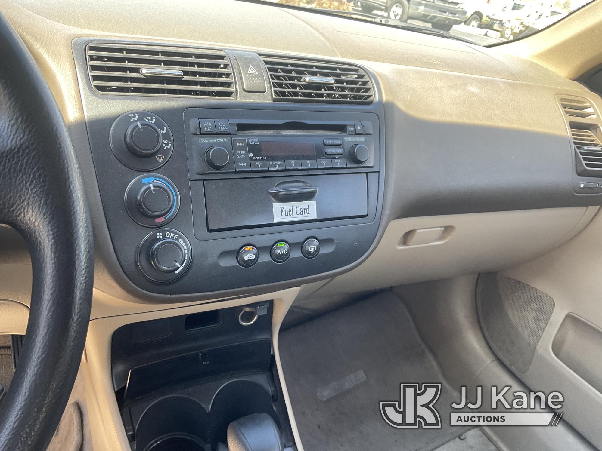 (Jurupa Valley, CA) 2004 Honda Civic 4-Door Sedan Runs & Moves