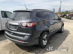 (Jurupa Valley, CA) 2014 Chevrolet Traverse LS AWD Sport Utility Vehicle Runs & Moves  Air Bags Depl