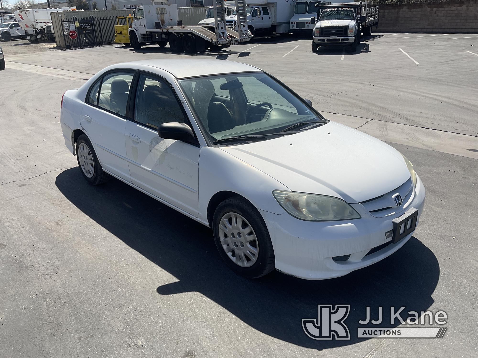 (Jurupa Valley, CA) 2004 Honda Civic 4-Door Sedan Runs & Moves