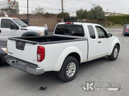 (Jurupa Valley, CA) 2014 Nissan Frontier Extended-Cab Pickup Truck Runs & Moves, Air Bag Light Is On