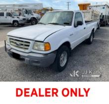 2003 Ford Ranger Regular Cab Pickup 2-DR Not Running