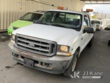 2002 Ford F350 Pickup Truck Runs & Moves, Paint Damage