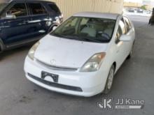 2007 Toyota Prius Hatchback Runs & Moves , Minor Body Damages On Passenger Door